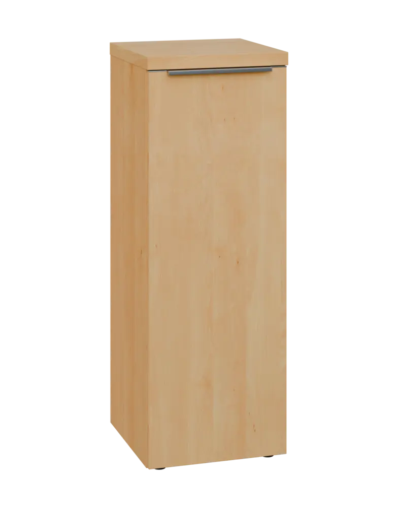 SIN 3 - 4D kancelářská skříň, 1-dveřová, pravá, 1120x400x400, javor horský